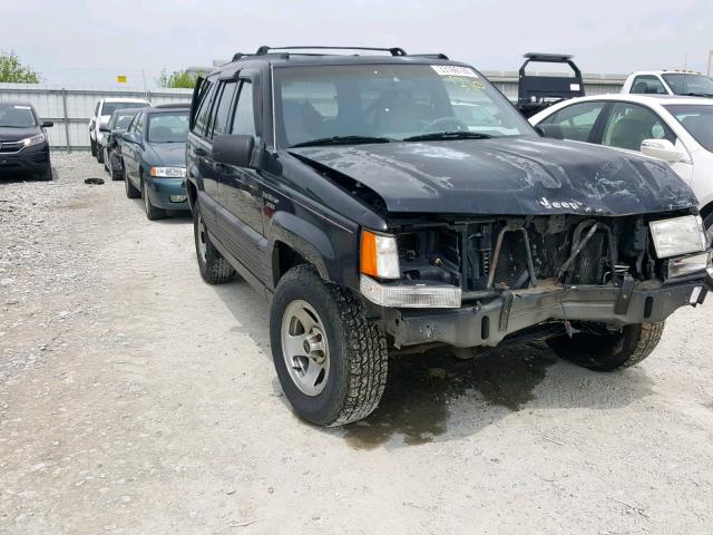 1J4GZ58S6SC697192 - 1995 JEEP GRAND CHER BLACK photo 1