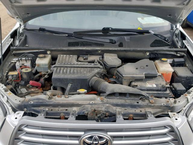 JTEEW44AX92036144 - 2009 TOYOTA HIGHLANDER SILVER photo 7