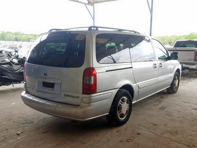 1GNDX13E32D208757 - 2002 CHEVROLET VENTURE LU SILVER photo 4