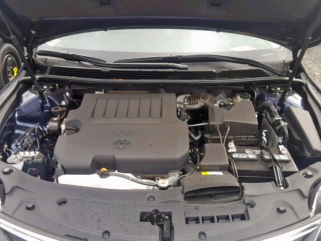 4T1BK1EB4JU286640 - 2018 TOYOTA AVALON XLE BLUE photo 7
