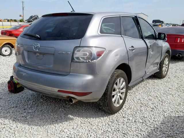 JM3ER2B58C0413408 - 2012 MAZDA CX-7 SILVER photo 4