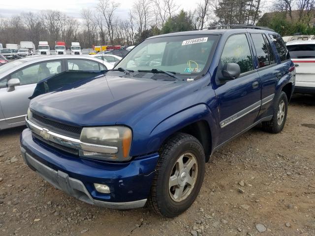 1GNDT13S122474887 - 2002 CHEVROLET TRAILBLAZER  photo 2