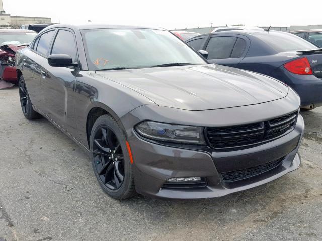 2C3CDXHG9JH200632 - 2018 DODGE CHARGER SX SILVER photo 1