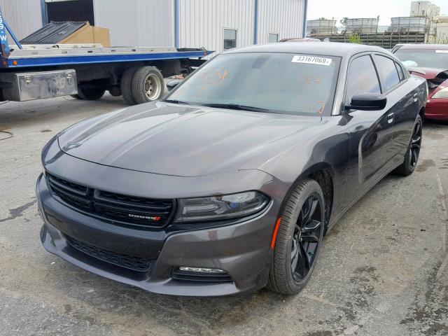 2C3CDXHG9JH200632 - 2018 DODGE CHARGER SX SILVER photo 2