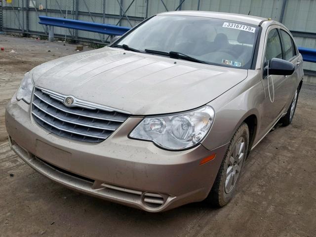 1C3LC46J08N189019 - 2008 CHRYSLER SEBRING LX GOLD photo 2