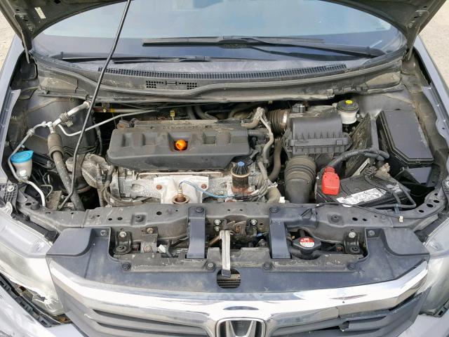 2HGFB2F99CH587015 - 2012 HONDA CIVIC EXL Boz foto 7