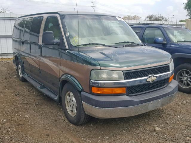 1GBFG15T341126923 - 2004 CHEVROLET EXPRESS G1 TWO TONE photo 1