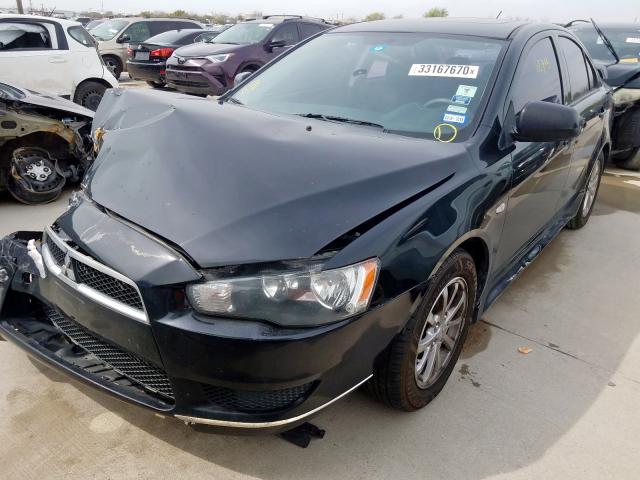 JA32U2FU5BU040586 - 2011 MITSUBISHI LANCER ES/ES SPORT  photo 2