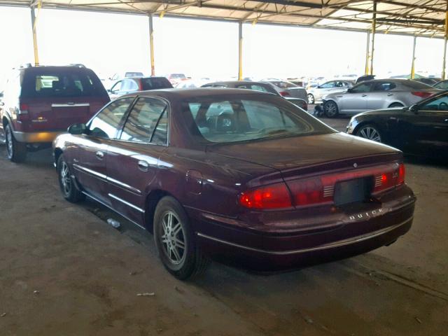 2G4WB55K1Y1304834 - 2000 BUICK REGAL LS MAROON photo 3