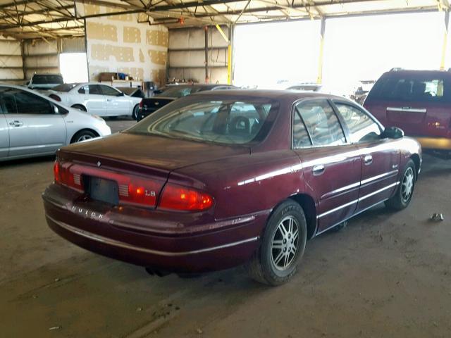 2G4WB55K1Y1304834 - 2000 BUICK REGAL LS MAROON photo 4