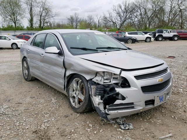 1G1ZC5E01CF248725 - 2012 CHEVROLET MALIBU 1LT SILVER photo 1