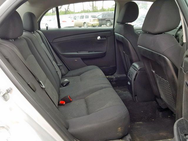 1G1ZC5E01CF248725 - 2012 CHEVROLET MALIBU 1LT SILVER photo 6