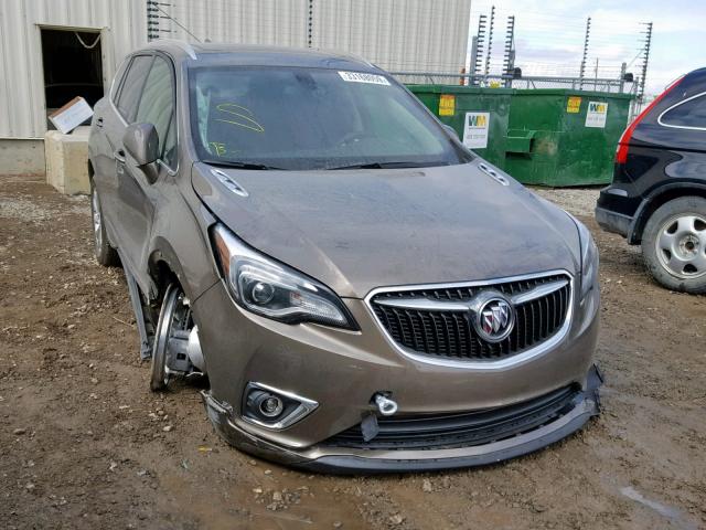 LRBFX2SA8KD021597 - 2019 BUICK ENVISION E BROWN photo 1