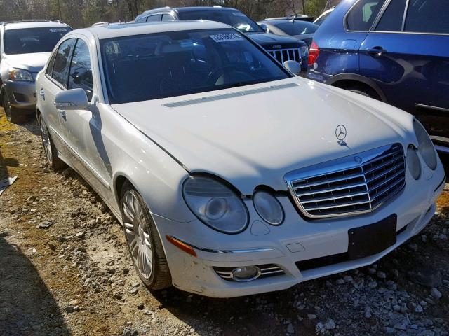 WDBUF56X88B195359 - 2008 MERCEDES-BENZ E 350 WHITE photo 1