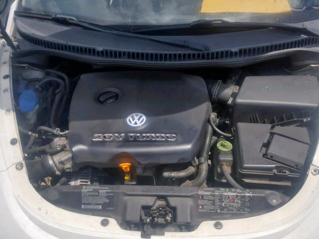 3VWCD21C02M458592 - 2002 VOLKSWAGEN NEW BEETLE თეთრი ფოტო 7