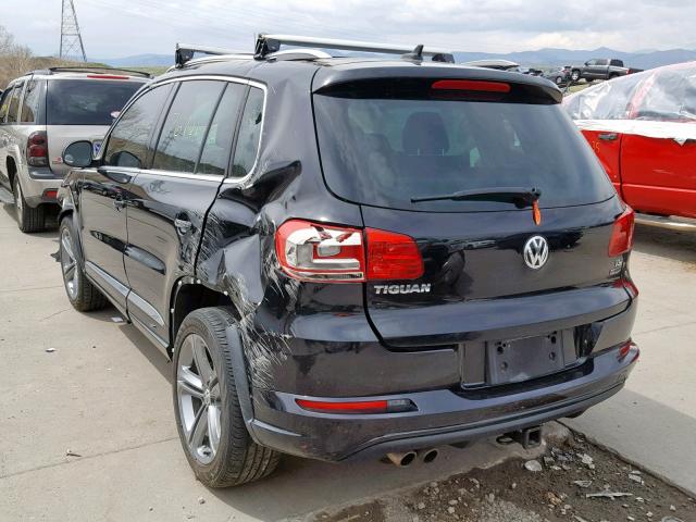 WVGUV7AX8HK006454 - 2017 VOLKSWAGEN TIGUAN SPO შავი ფოტო 3
