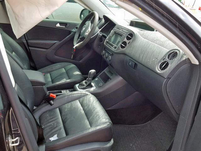 WVGUV7AX8HK006454 - 2017 VOLKSWAGEN TIGUAN SPO შავი ფოტო 5