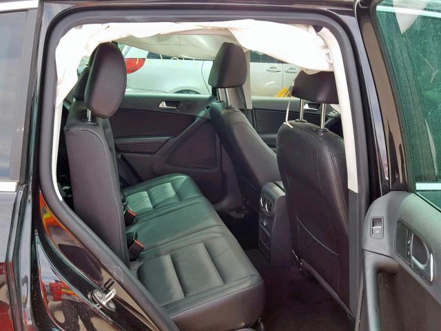 WVGUV7AX8HK006454 - 2017 VOLKSWAGEN TIGUAN SPO შავი ფოტო 6