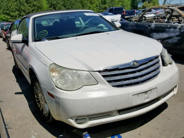 1C3LC55R78N624664 - 2008 CHRYSLER SEBRING TO WHITE photo 1