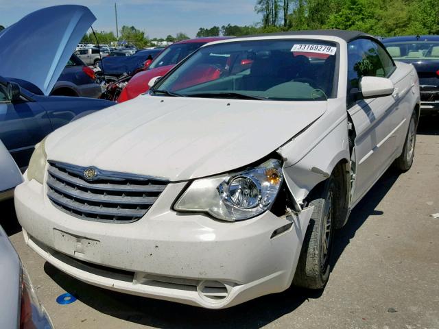 1C3LC55R78N624664 - 2008 CHRYSLER SEBRING TO WHITE photo 2