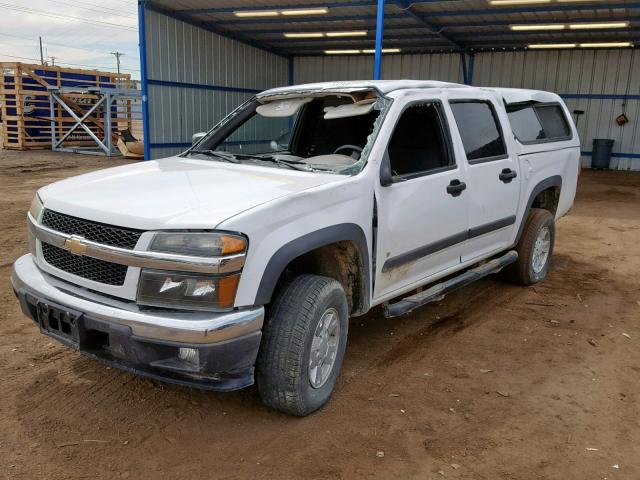 1GCDT33E188216938 - 2008 CHEVROLET COLORADO L WHITE photo 2