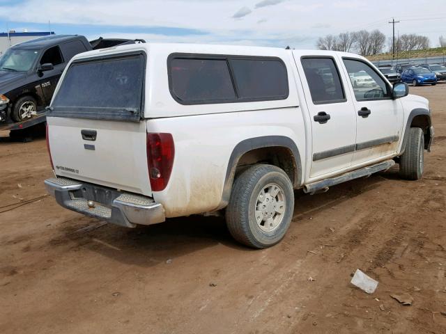 1GCDT33E188216938 - 2008 CHEVROLET COLORADO L WHITE photo 4