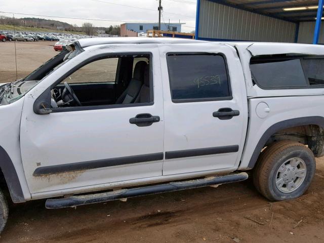 1GCDT33E188216938 - 2008 CHEVROLET COLORADO L WHITE photo 9
