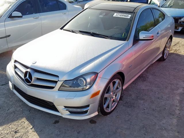 WDDGJ4HB9CF888117 - 2012 MERCEDES-BENZ C 250  photo 2