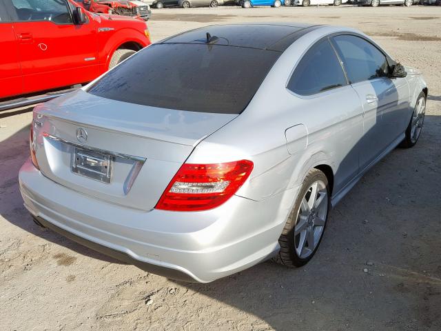 WDDGJ4HB9CF888117 - 2012 MERCEDES-BENZ C 250  photo 4