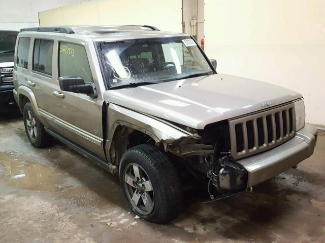 1J8HG48N16C283286 - 2006 JEEP COMMANDER TAN photo 1