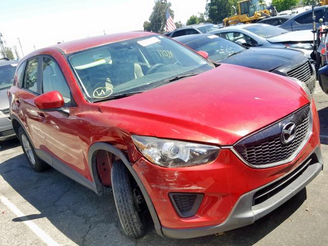 JM3KE2BE1E0411050 - 2014 MAZDA CX-5 SPORT RED photo 1