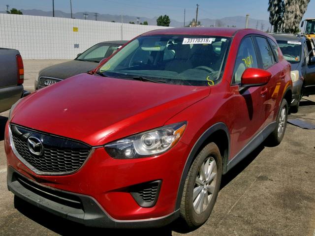 JM3KE2BE1E0411050 - 2014 MAZDA CX-5 SPORT RED photo 2