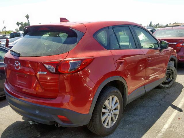 JM3KE2BE1E0411050 - 2014 MAZDA CX-5 SPORT RED photo 4