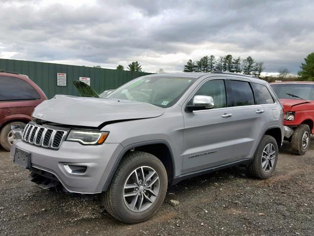 1C4RJFBG4JC129313 - 2018 JEEP GRAND CHER GRAY photo 2