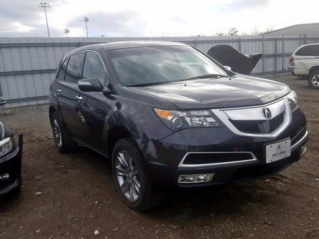 2HNYD2H6XDH519161 - 2013 ACURA MDX ADVANC BLACK photo 1