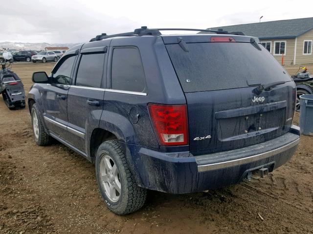 1J4HR58N55C547268 - 2005 JEEP GRAND CHER BLUE photo 3