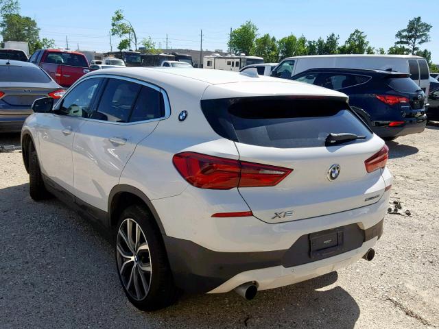 WBXYJ3C31JEJ81656 - 2018 BMW X2 SDRIVE2 WHITE photo 3