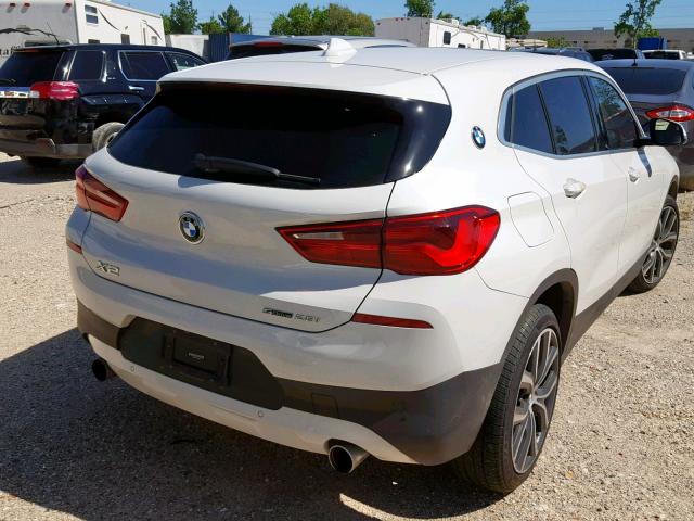 WBXYJ3C31JEJ81656 - 2018 BMW X2 SDRIVE2 WHITE photo 4