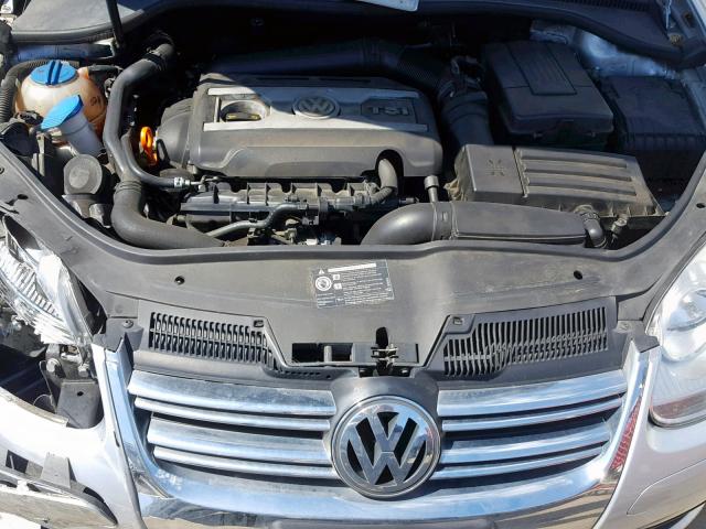 3VWRA71K19M046361 - 2009 VOLKSWAGEN JETTA WOLF SILVER photo 7