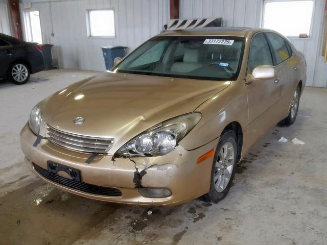 JTHBF30G720065175 - 2002 LEXUS ES 300 GOLD photo 2