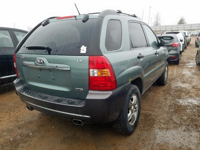 KNDJF723677351404 - 2007 KIA SPORTAGE EX  photo 4