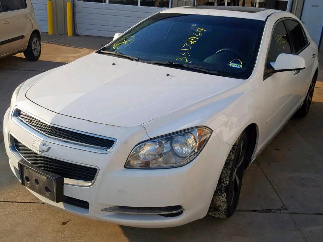1G1ZC5EU6CF362710 - 2012 CHEVROLET MALIBU 1LT 白色 照片 2