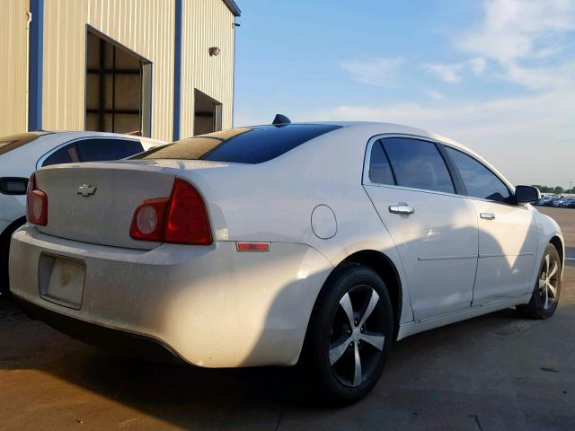 1G1ZC5EU6CF362710 - 2012 CHEVROLET MALIBU 1LT 白色 照片 4