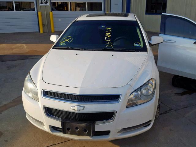1G1ZC5EU6CF362710 - 2012 CHEVROLET MALIBU 1LT 白色 照片 9
