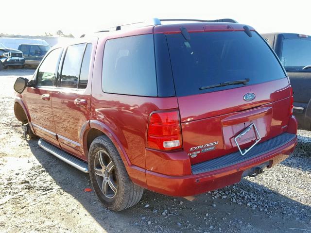 1FMZU65K54ZB28370 - 2004 FORD EXPLORER L RED photo 3