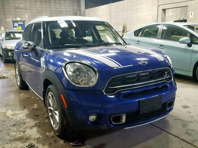 WMWZC5C50FWP46731 - 2015 MINI COOPER S C BLUE photo 1