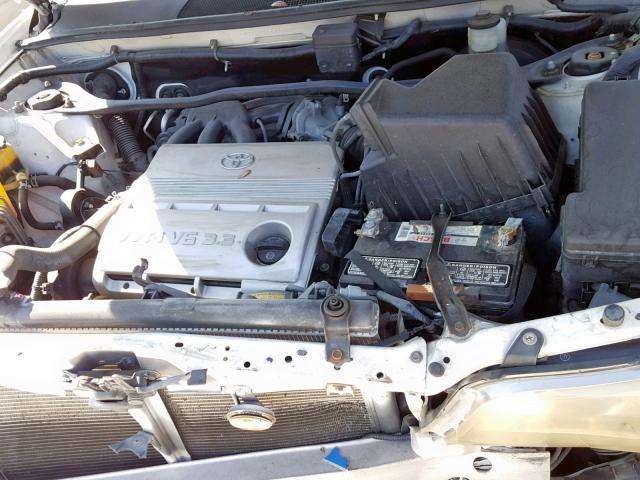 JTEDP21A440024755 - 2004 TOYOTA HIGHLANDER WHITE photo 7