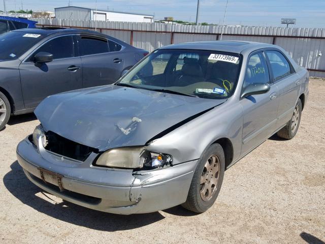 1YVGF22D9X5819296 - 1999 MAZDA 626 ES SILVER photo 2