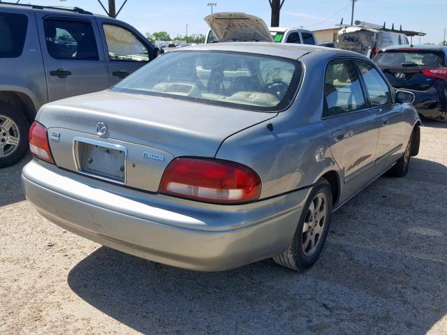 1YVGF22D9X5819296 - 1999 MAZDA 626 ES SILVER photo 4