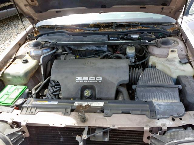 1G4HR52K7WH484047 - 1998 BUICK LESABRE LI GOLD photo 7